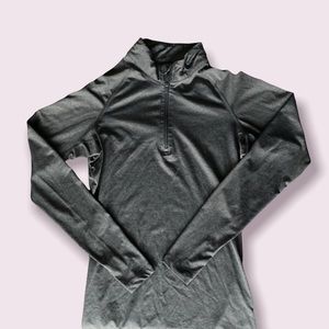 Nike Pro Dri-Fit Gray 1/4 Zip Pullover
